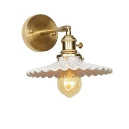 Lampă de perete modernă cu abajur din ceramică