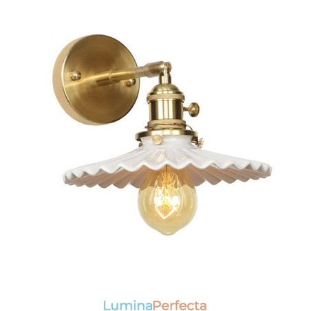Lampă de perete modernă cu abajur din ceramică Lampă de perete modernă cu abajur din ceramică
