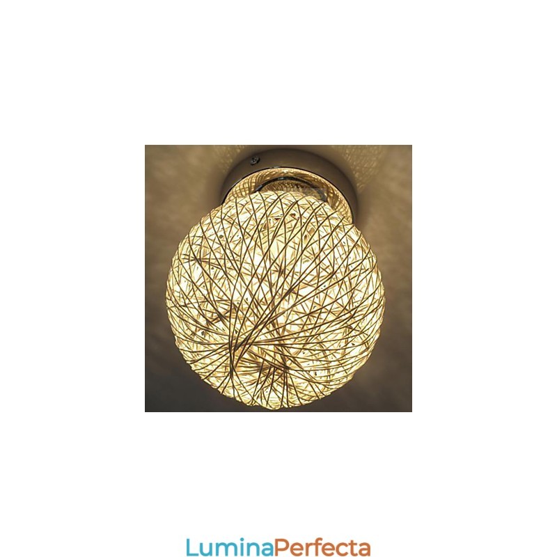 Glob de lanternă modern contemporan, metal cromat, montaj încastrat