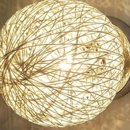 Glob de lanternă modern contemporan, metal cromat, montaj încastrat