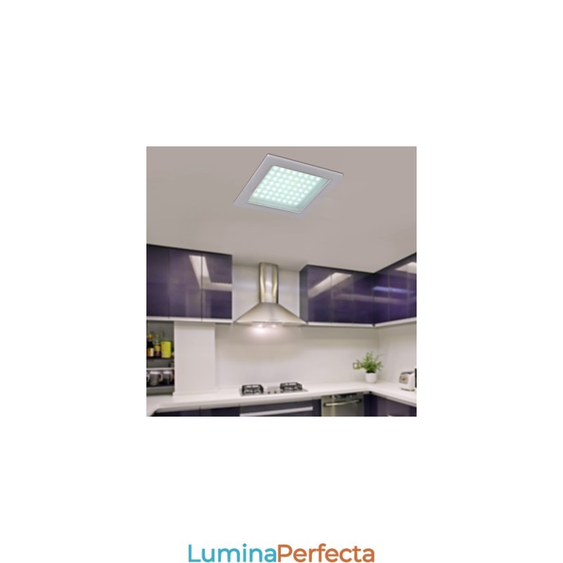 Lămpi moderne cu montaj încastrat în formă pătrată