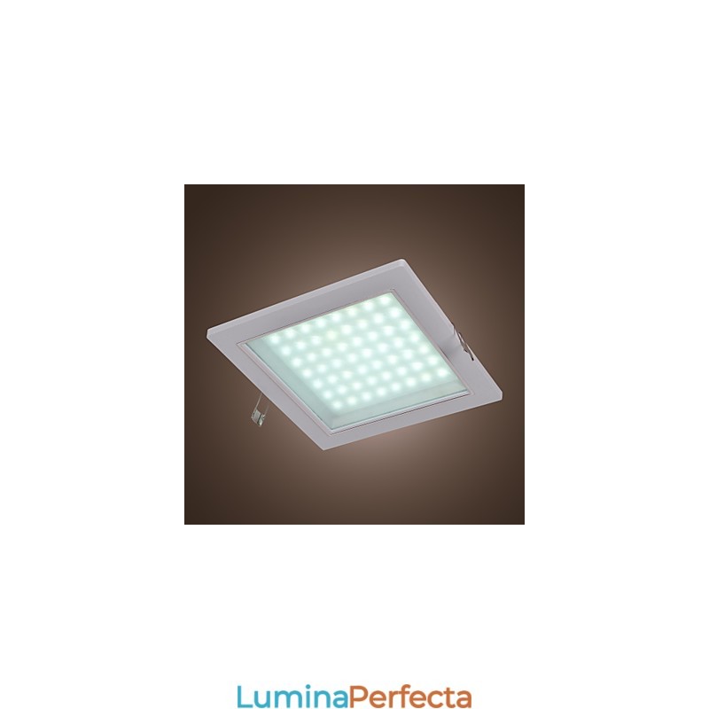 Lămpi moderne cu montaj încastrat în formă pătrată