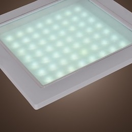 Lămpi moderne cu montaj încastrat în formă pătrată