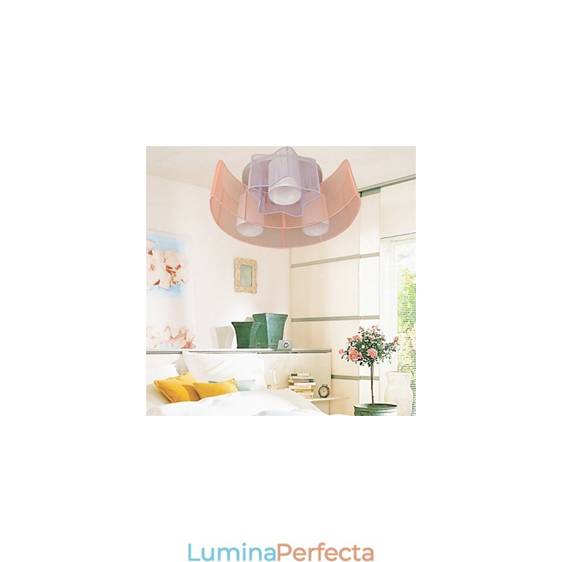 Drawing Line Stele Romantice The Moon Absorb Dome Light Lamp