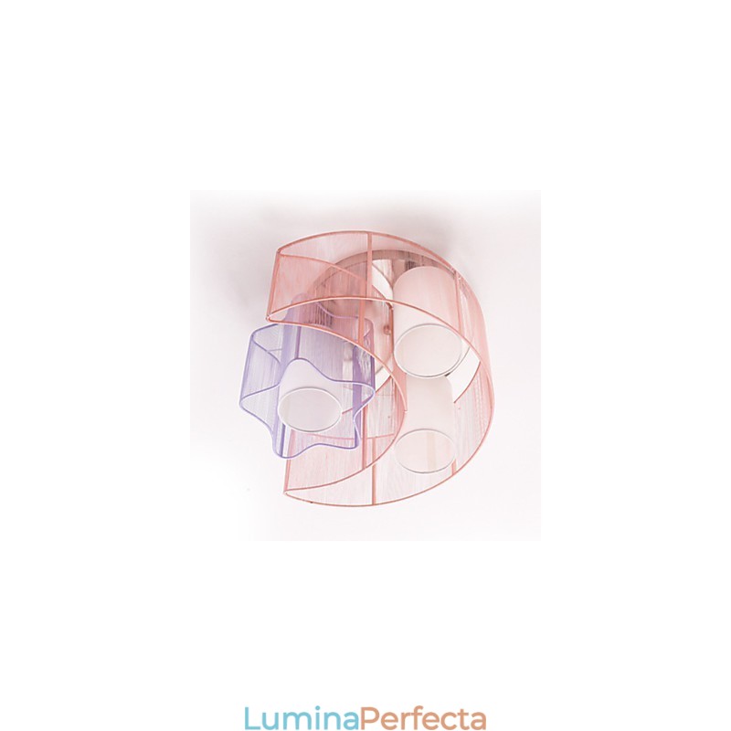 Drawing Line Stele Romantice The Moon Absorb Dome Light Lamp
