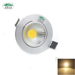 4 bucăți Zweihnder 3W 300Lm COB Plafoniera Downlight Lumină albă caldă