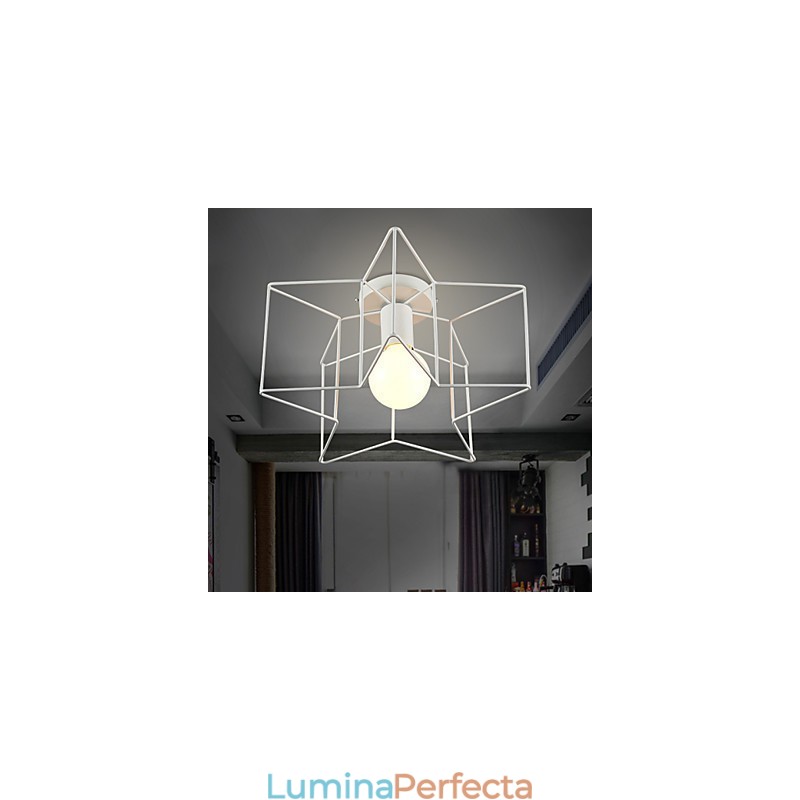 Lumini creative moderne pe verandă Pentagram pentru a absorbi lumina cupolului