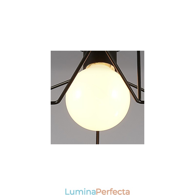 Lumini creative moderne pe verandă Pentagram pentru a absorbi lumina cupolului
