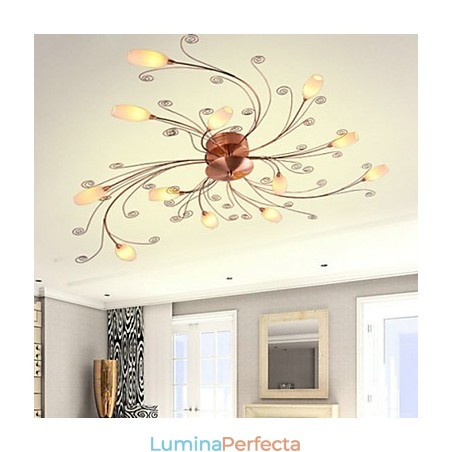 Lumini artistice din aluminiu cu 12 lumini Lumini artistice din aluminiu cu 12 lumini