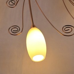 Lumini artistice din aluminiu cu 12 lumini