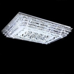 Lumină în trei culori cu montare încasată, cu telecomandă, sticlă modernă și contemporană