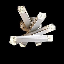 Montaj încastrat din metal modern contemporan