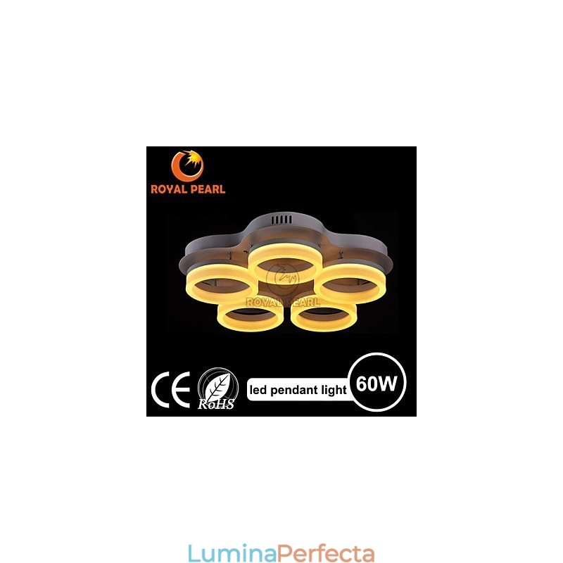 Corpuri de iluminat de tavan din acril cu design elegant