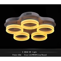 Corpuri de iluminat de tavan din acril cu design elegant