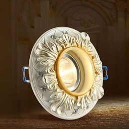 10 * 3,5 CM Lampă cu tub de tavan în stil european în stilul rural Absorb Dome Light Lamp