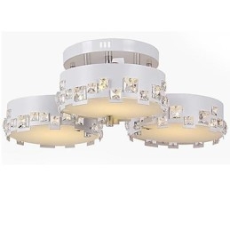 Montaj din metal cu pictură în cristal modern contemporan