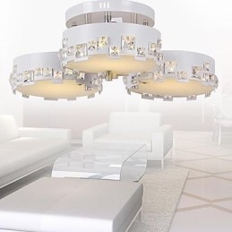 Montaj din metal cu pictură în cristal modern contemporan