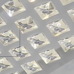 Montare încasată, metal modern contemporan