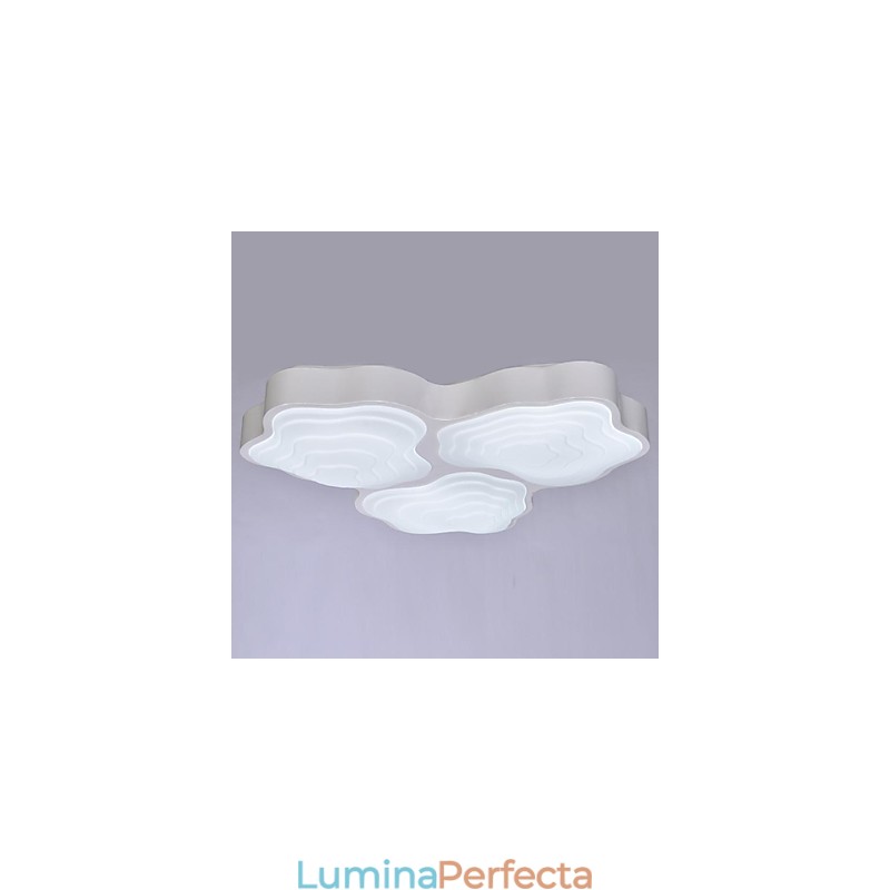 Plafoniere 3 lumini Placare artistică din oțel inoxidabil