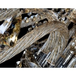 Cognac Cristal Culoare Lampă suspendată Cristal Modern Contemporan Tradițional Clasic Retro Lantern Country