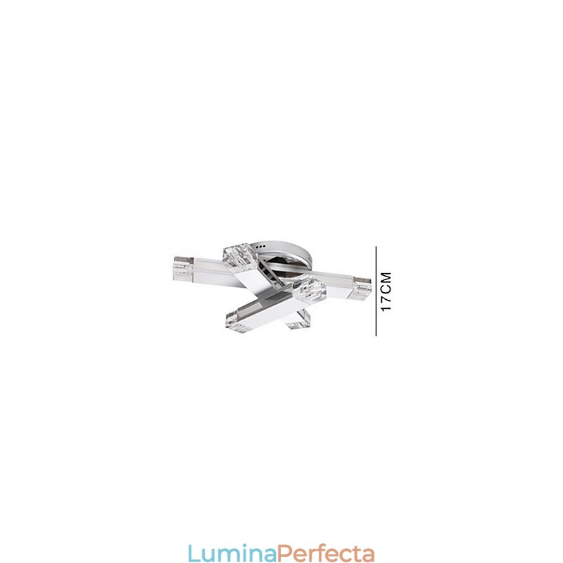 Plafoniera modernă cu 6 lumini în design șic