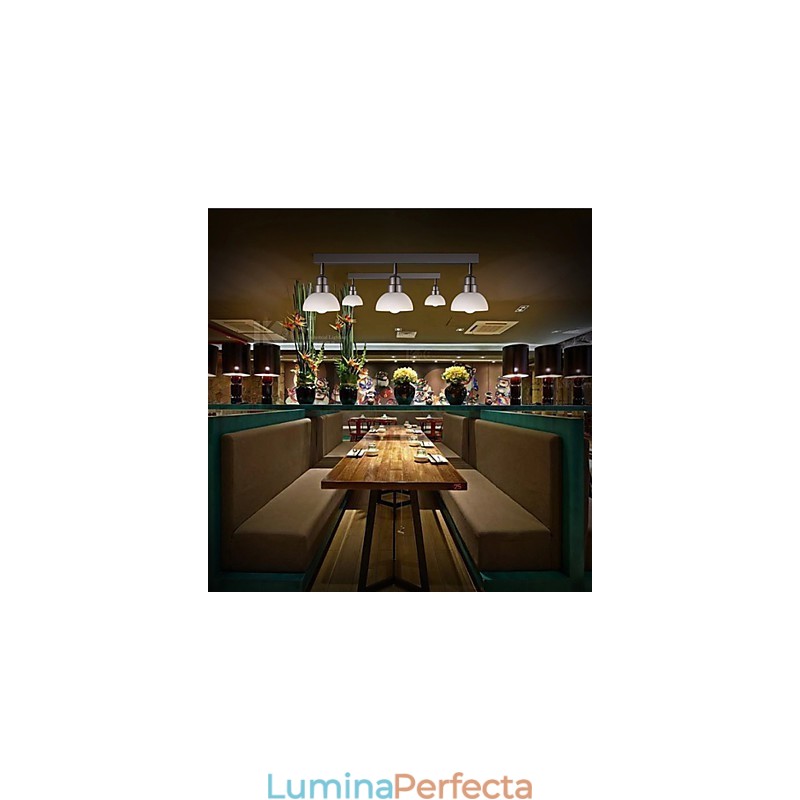 Montaj încastrat Trinal Head Light Alb Sticlă Cadru din aluminiu Moda Modern