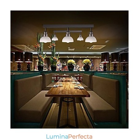 Montaj încastrat Trinal Head Light Alb Sticlă Cadru din aluminiu Moda Modern