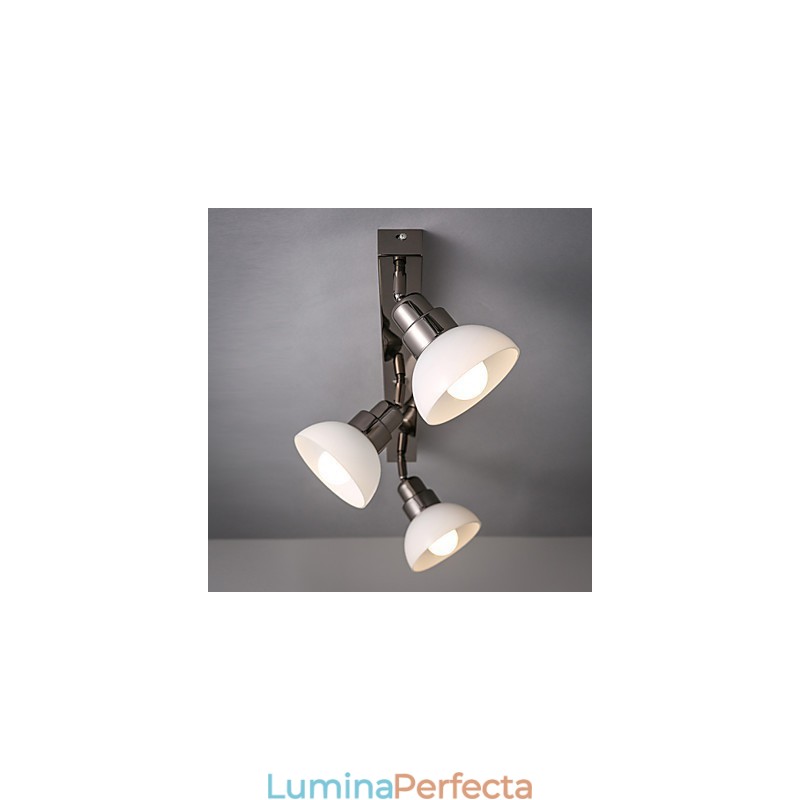 Montaj încastrat Trinal Head Light Alb Sticlă Cadru din aluminiu Moda Modern