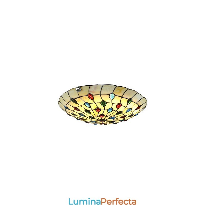 Plafoniera Stil Mediteranean 50 Cm Iluminat Gradina