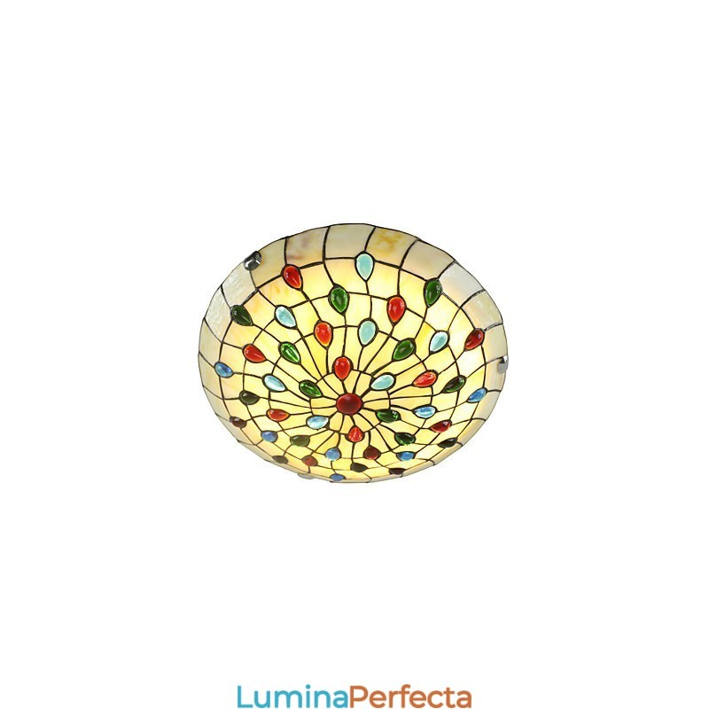 Plafoniera Stil Mediteranean 50 Cm Iluminat Gradina