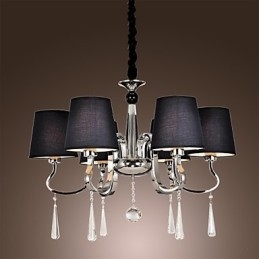 Modern Contemporan Tradițional Clasic Rustic Lodge Vintage Island Candelabru din metal cromat