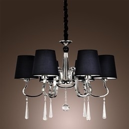Modern Contemporan Tradițional Clasic Rustic Lodge Vintage Island Candelabru din metal cromat