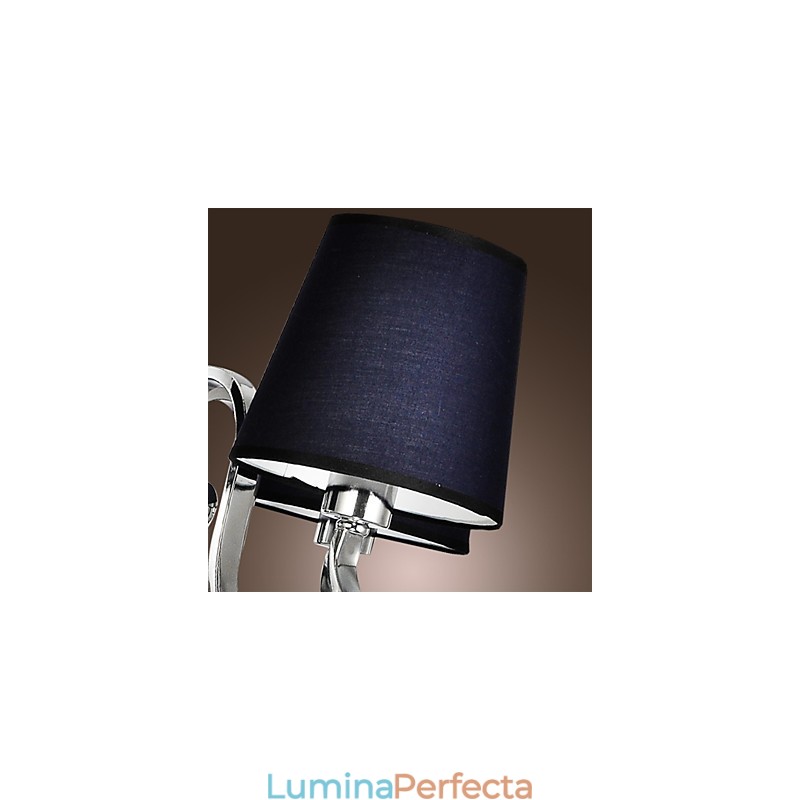 Modern Contemporan Tradițional Clasic Rustic Lodge Vintage Island Candelabru din metal cromat