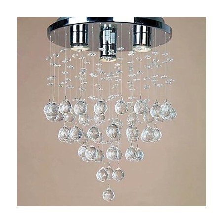 Lumină de cristal cu 3 lumini Lumină de cristal cu 3 lumini