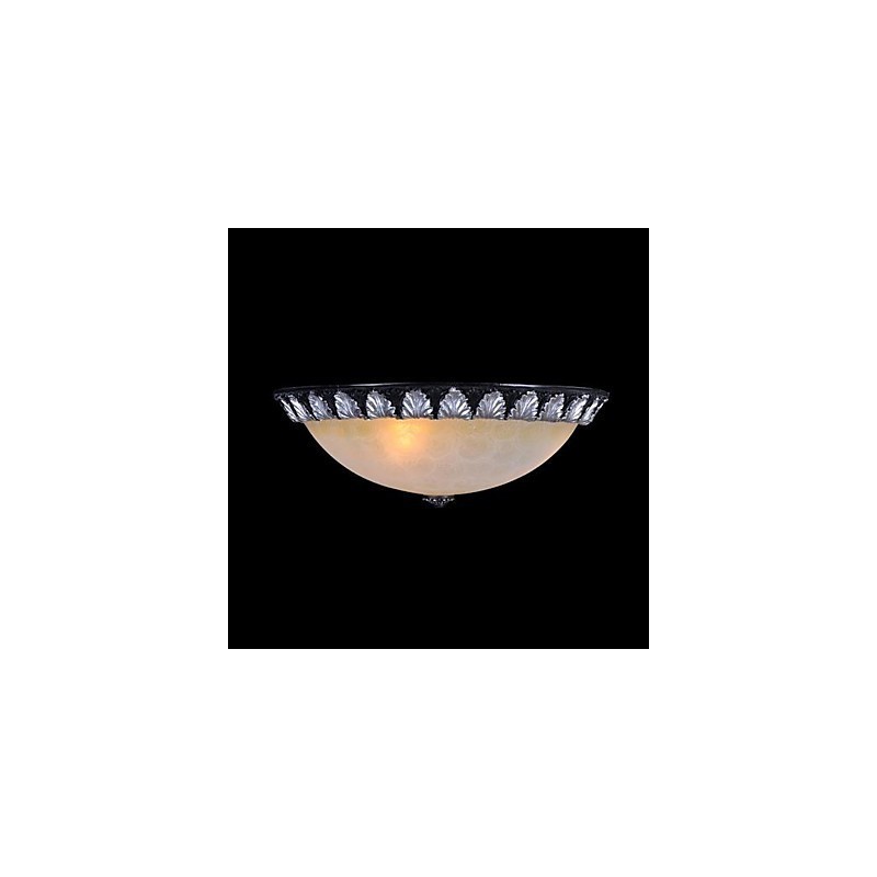Model de lumină cu montare încasată, rășină de sticlă, sculptură în argint, clasic european
