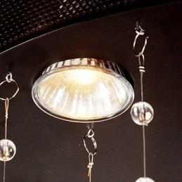 Montaj modern semi-încastrabil cu 3 lumini Butterfly Featured Shade