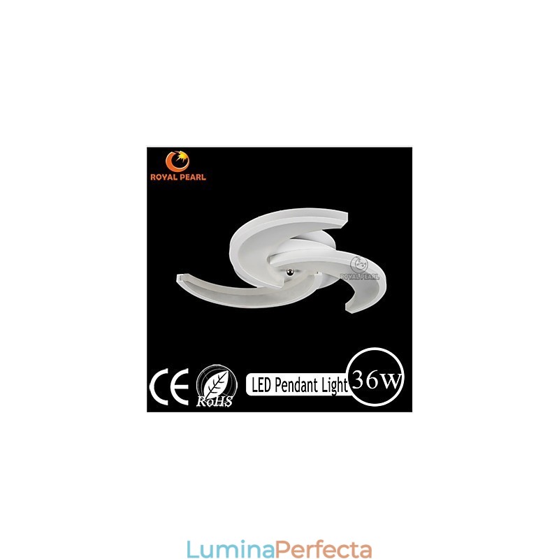 Iluminat candelabru din acril de interior