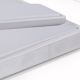 Montare încasată, metal modern contemporan