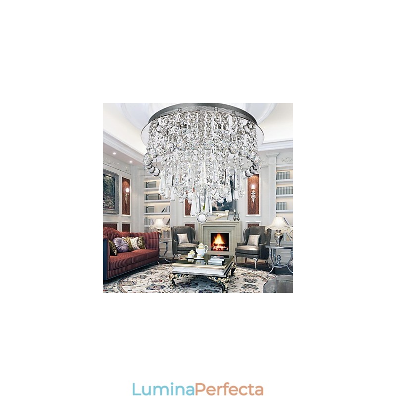 Plafoniera 6 Lumini Modern Simplu Artistic