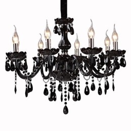 Candelabru din cristal galvanizat modern contemporan