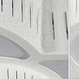 Montare încasată, metal modern contemporan