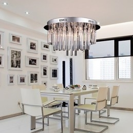 Candelabru modern din cristal cu 12 lumini