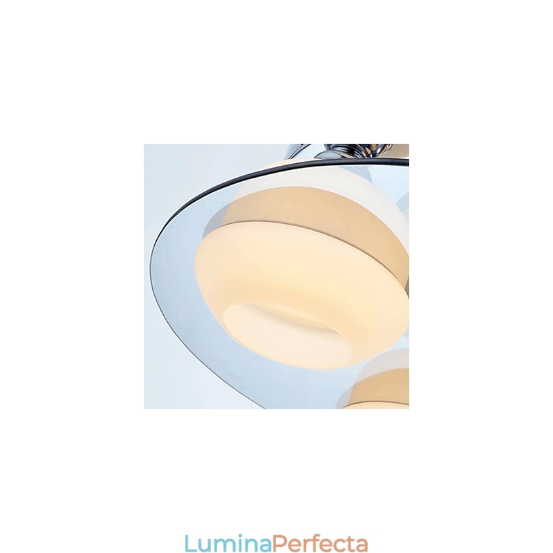Plafoniera Moderna Plafoniera 5 Lumini Metal Contemporan