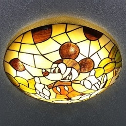 Lumina Domului Mediteraneean Sweet Children Mickey Mouse Lumina Domului 40 Cm Diametru