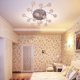 G4 Iron Plast Mount Lampă cu abajururi din aluminiu