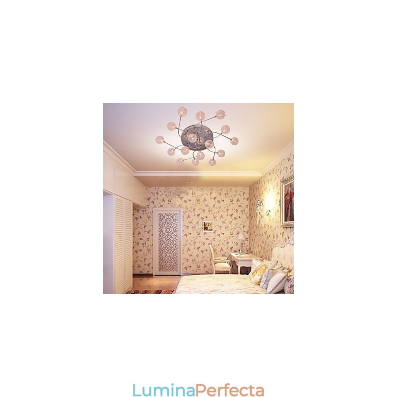 G4 Iron Plast Mount Lampă cu abajururi din aluminiu