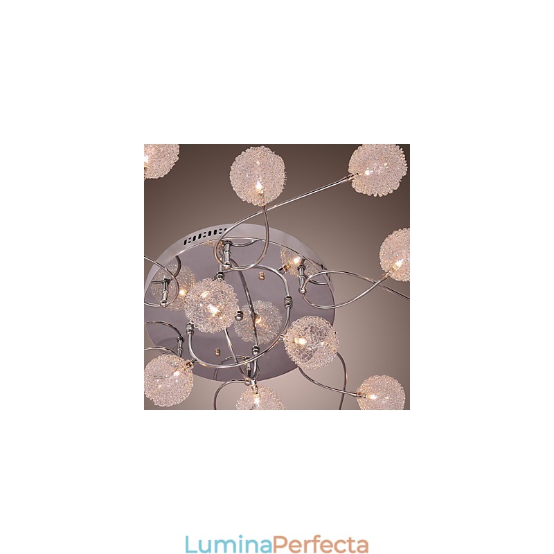 G4 Iron Plast Mount Lampă cu abajururi din aluminiu