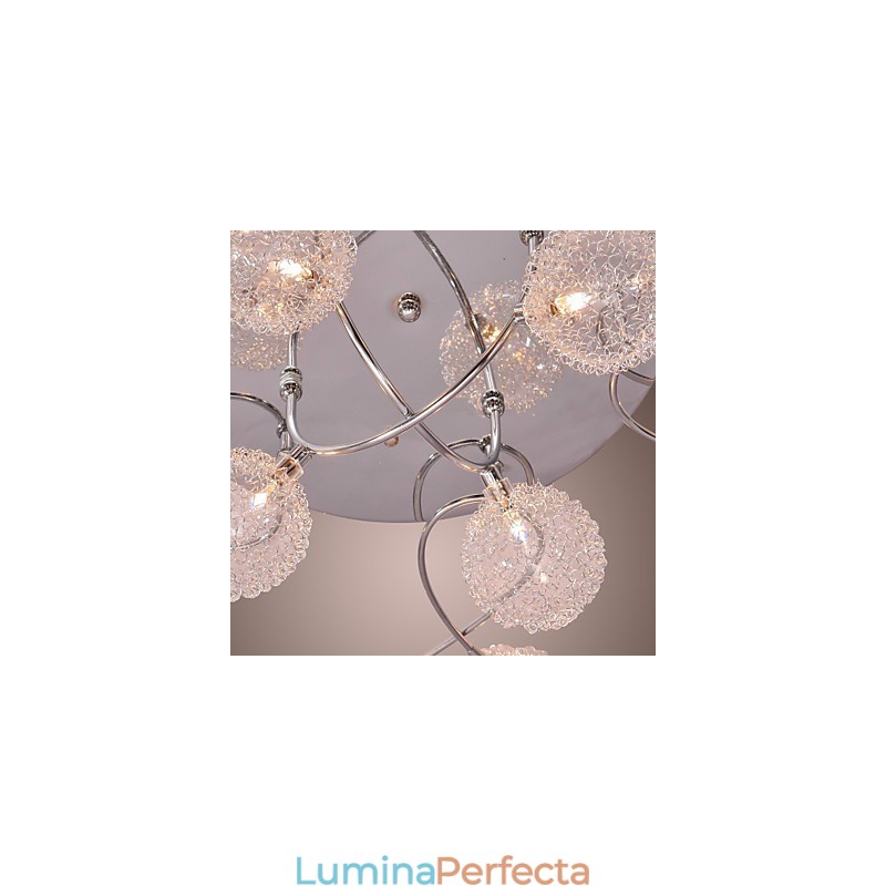 G4 Iron Plast Mount Lampă cu abajururi din aluminiu