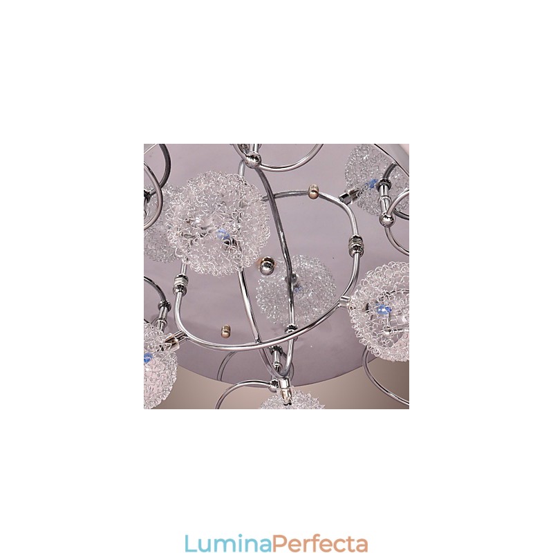 G4 Iron Plast Mount Lampă cu abajururi din aluminiu