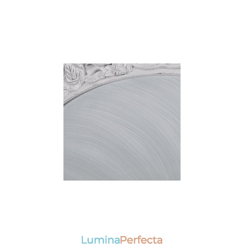 Lumină cu montare încastrabilă albă din rășină din sticlă sculptată clasic european